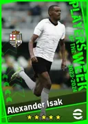 بطاقة Alexander Isak · CF