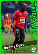Carte de Jérémy Doku · RWF