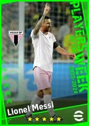 Lionel Messi RWF card