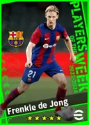 Frenkie de Jong CB card