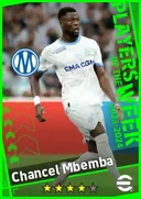 بطاقة Chancel Mbemba · CB