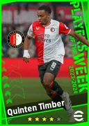 بطاقة Quinten Timber · DMF