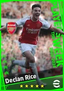 بطاقة Declan Rice · DMF