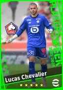 بطاقة Lucas Chevalier · GK