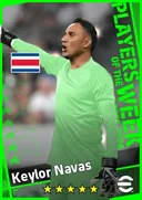 بطاقة Keylor Navas · GK