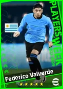 بطاقة Federico Valverde · CMF