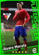 Álvaro Morata CF card