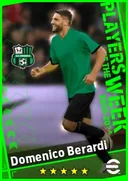 بطاقة Domenico Berardi · RMF