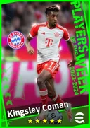 Carte de Kingsley Coman · RMF