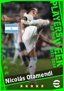 بطاقة Nicolás Otamendi · CB