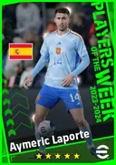 بطاقة Aymeric Laporte · CB