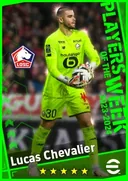 بطاقة Lucas Chevalier · GK