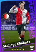 Santiago Giménez CF card