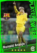 Carte de Ronald Araújo · CB