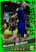 بطاقة Nicolas Jackson · CF
