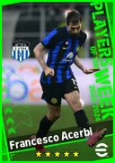 بطاقة Francesco Acerbi · CB