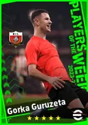 بطاقة Gorka Guruzeta · CF