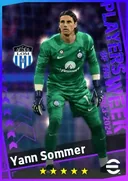 Carte de Yann Sommer · GK