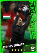 Carte de Dénes Dibusz · GK