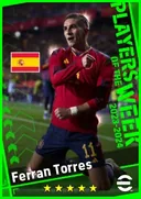 بطاقة Ferran Torres · RWF