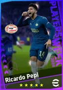 بطاقة Ricardo Pepi · CF