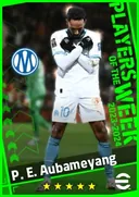 P. E. Aubameyang CF card