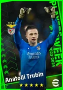 بطاقة Anatolii Trubin · GK