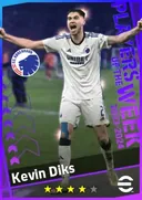 Kevin Diks CB card