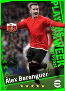 بطاقة Álex Berenguer · RMF