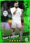 Carte de Dani Carvajal · RB