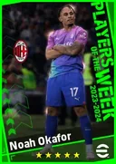 Noah Okafor AMF card