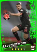 بطاقة Levent Mercan · LB