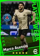بطاقة Marco Asensio · RWF