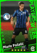Carte de Mario Pašalić · CMF