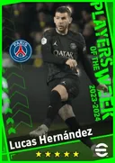بطاقة Lucas Hernández · LB