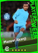 Carte de Manuel Akanji · CB