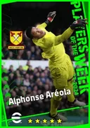 بطاقة Alphonse Aréola · GK