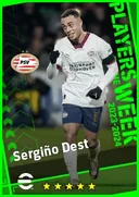 بطاقة Sergiño Dest · LB