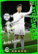 Carte de Arda Güler · CF