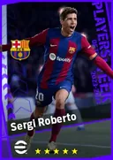 بطاقة Sergi Roberto · CMF