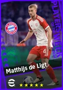 Carte de Matthijs de Ligt · CB