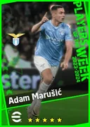بطاقة Adam Marušić · RB