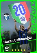 Carte de Hakan Çalhanoğlu · DMF