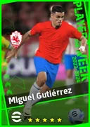 Carte de Miguel Gutiérrez · LB