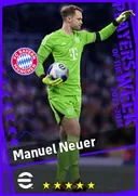 بطاقة Manuel Neuer · GK