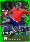 بطاقة Rodrigo De Paul · CMF