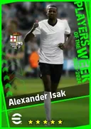 Alexander Isak CF card