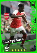 بطاقة Bukayo Saka · RWF