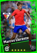 Carte de Marcos Llorente · RMF