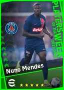 بطاقة Nuno Mendes · LB